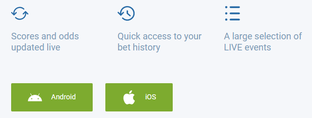 1xbet app for iOS and Android devices