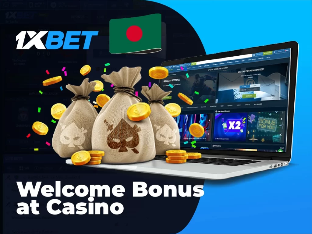 1xbet Casino welcome bonus