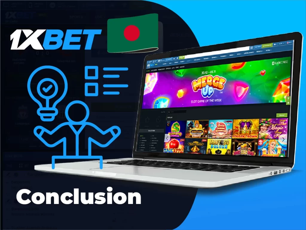 1xbet casino conclusion