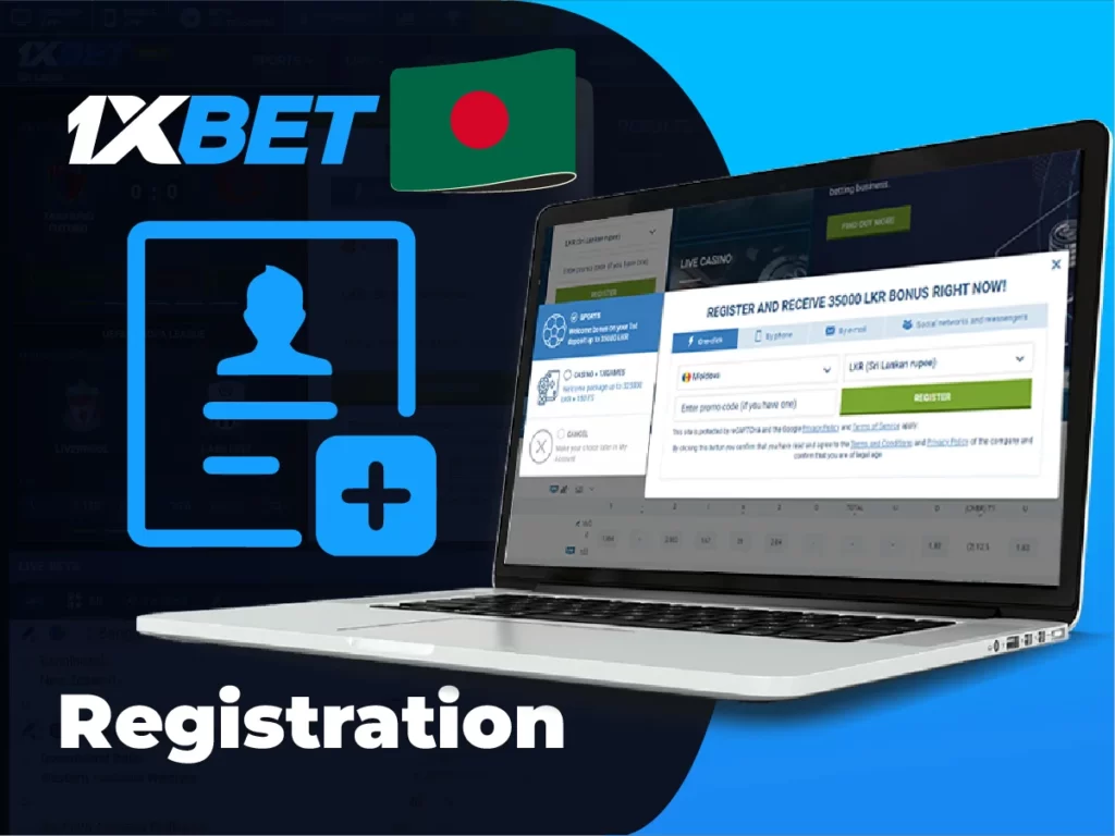 1xbet registration Bangladesh
